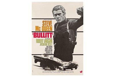 Lot 335 - Steve McQueen Bullitt Movie Poster