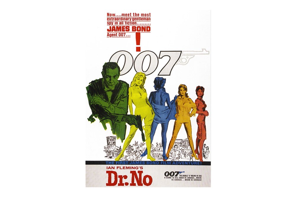 Lot 172 - James Bond 'Dr No' Movie Poster