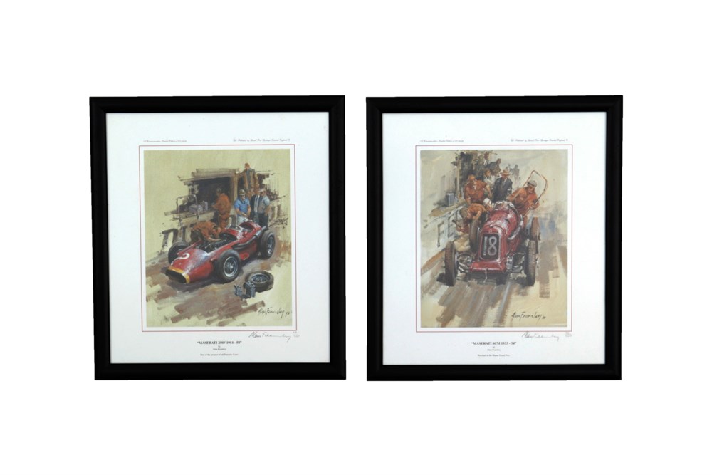 Lot 249 - Two Artwork Prints by Alan Fearnley