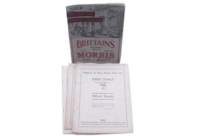 Lot 337 - Quantity of Pre-War Programmes