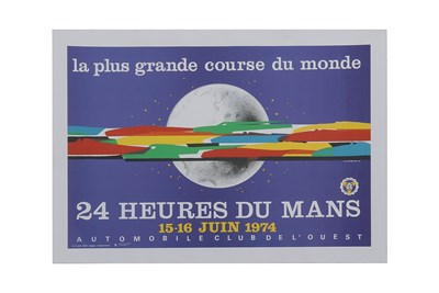 Lot 302 - 1974 Le Mans Poster