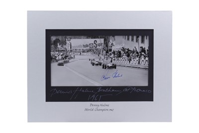Lot 356 - Denny Hulme Signed Photograph