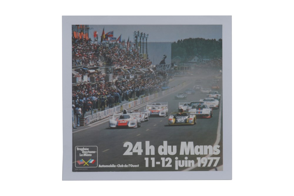 Lot 122 - 1977 Le Mans Poster