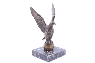 Lot 373 - A Brass Eagle Accessory Mascot