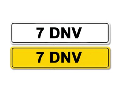 Lot 412 - Registration Number - 7 DNV