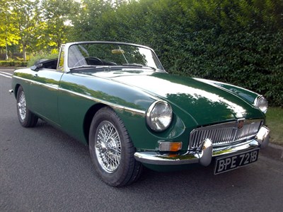 Lot 6 - 1964 MG B Roadster