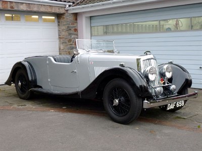 Lot 58 - 1937 Aston Martin 2 Litre 15/98 Four-Seater Tourer