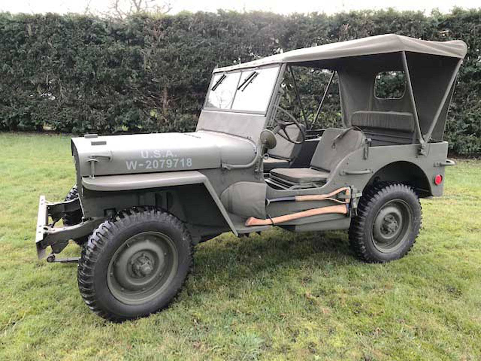 Lot 29 1942 Willys MB Jeep