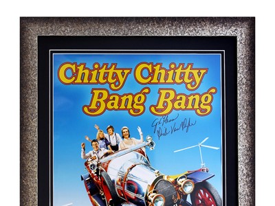 Lot 6 - Chitty Chitty Bang Bang / Dick van Dyke Movie Poster (Signed)