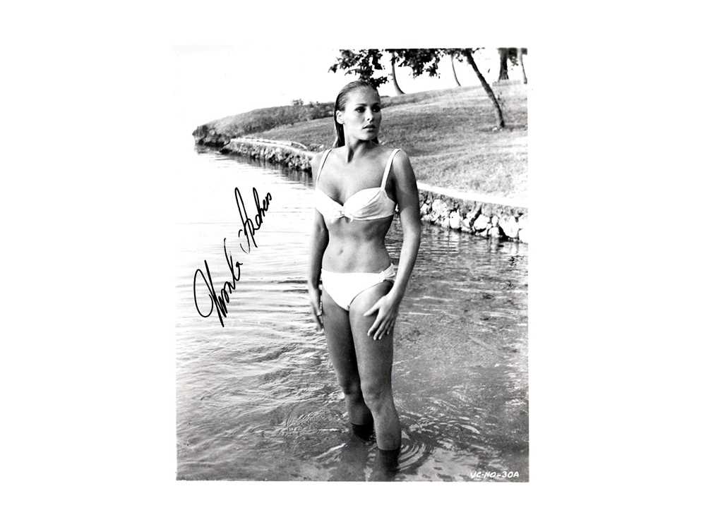 Lot 7 - Ursula Andress ‘Dr No’ Period Publicity Photograph (Signed)