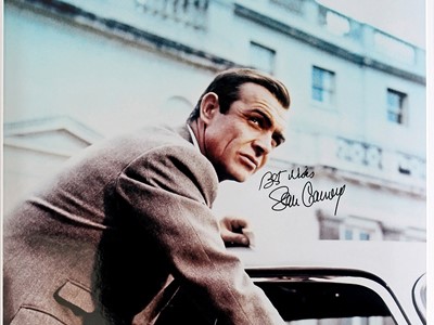 Lot 15 - Sean Connery and the Aston Martin DB5 (Signed)