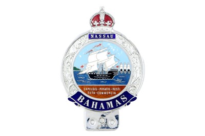 Lot 134 - Nassau, Bahamas Car Badge