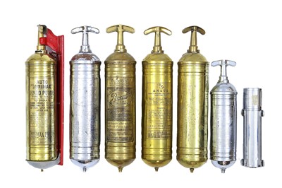 Lot 187 - Quantity of Vintage Fire Extinguishers