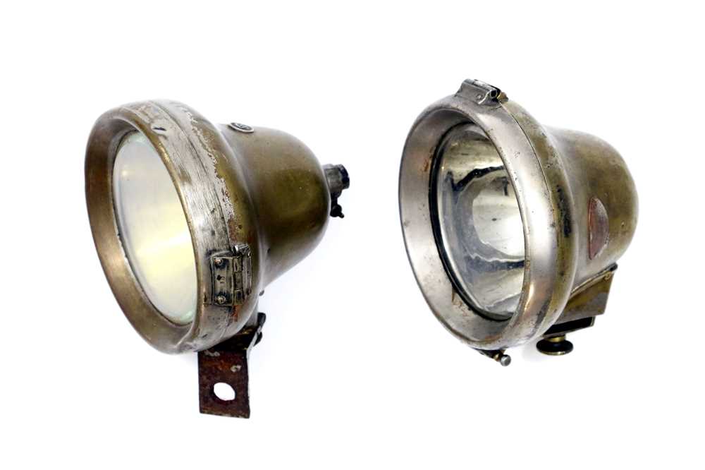 Lot 239 - Two CAV Vintage Electric Side Lights