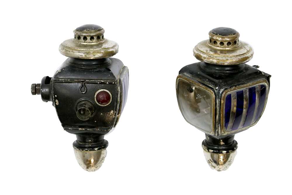 Lot 249 - A Pair of Opera Lamps