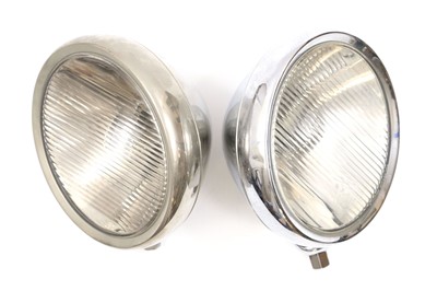 Lot 252 - Pair of Lucas King of the Road Lamps