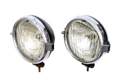 Lot 253 - Two Rare Carl Zeiss Jena Headlamps