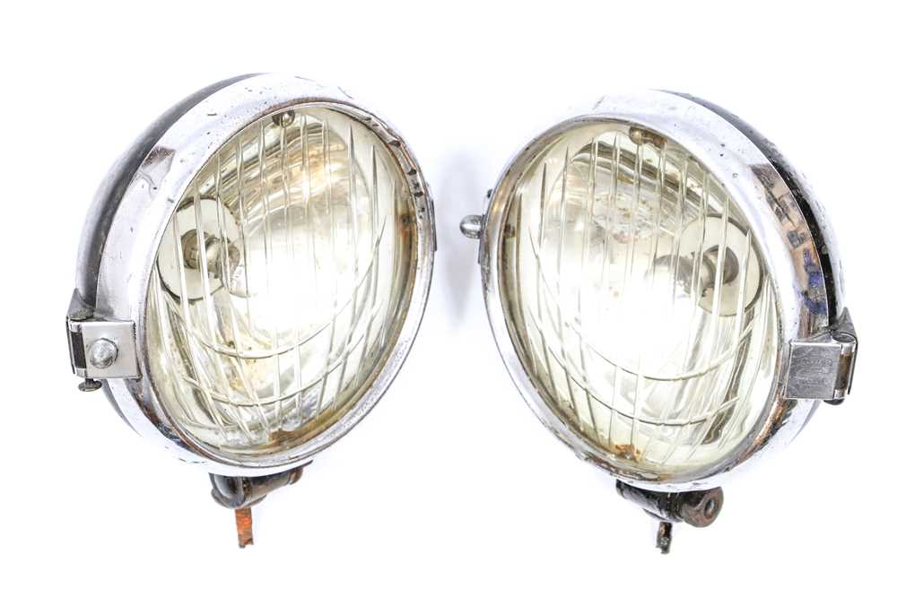 Lot 253 - Two Rare Carl Zeiss Jena Headlamps