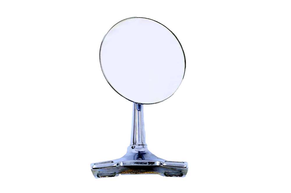 Lot 265 - A Spare-Wheel Mounted Rear-View Mirror