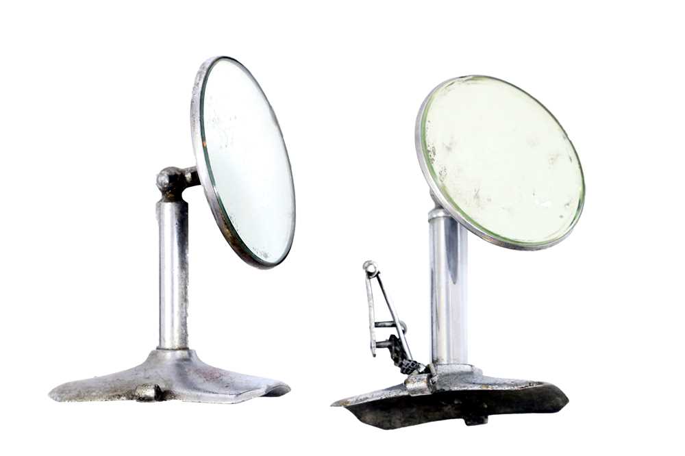 Lot 269 - Two Spare-Wheel Mounted Rear-View Mirrors