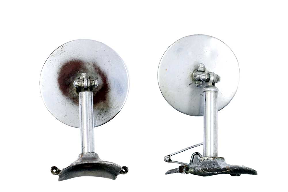 Lot 269 - Two Spare-Wheel Mounted Rear-View Mirrors
