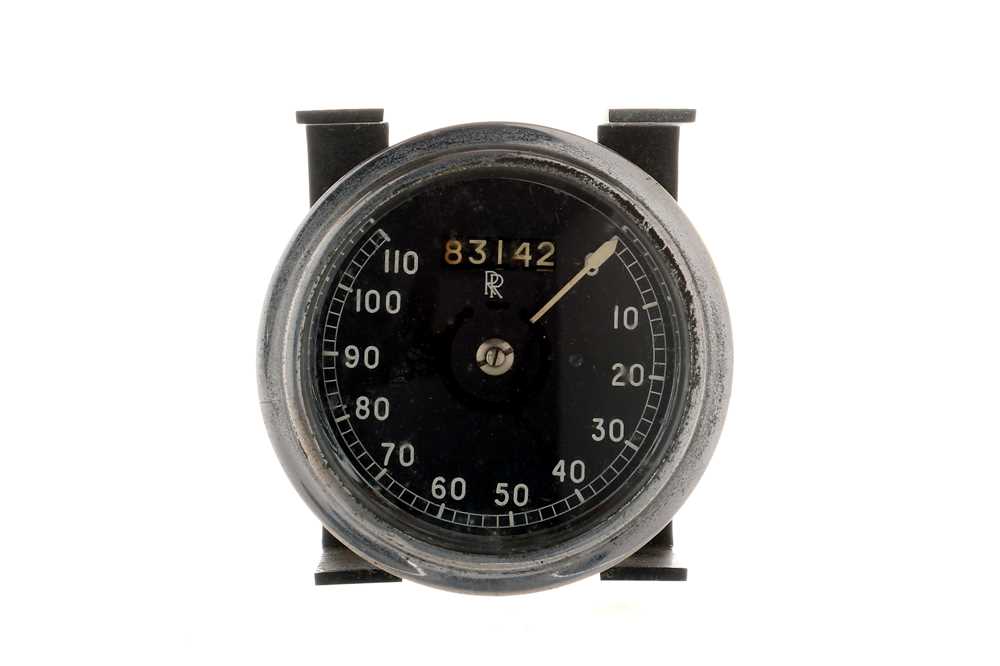 Lot 280 - Rolls-Royce 110MPH Speedometer