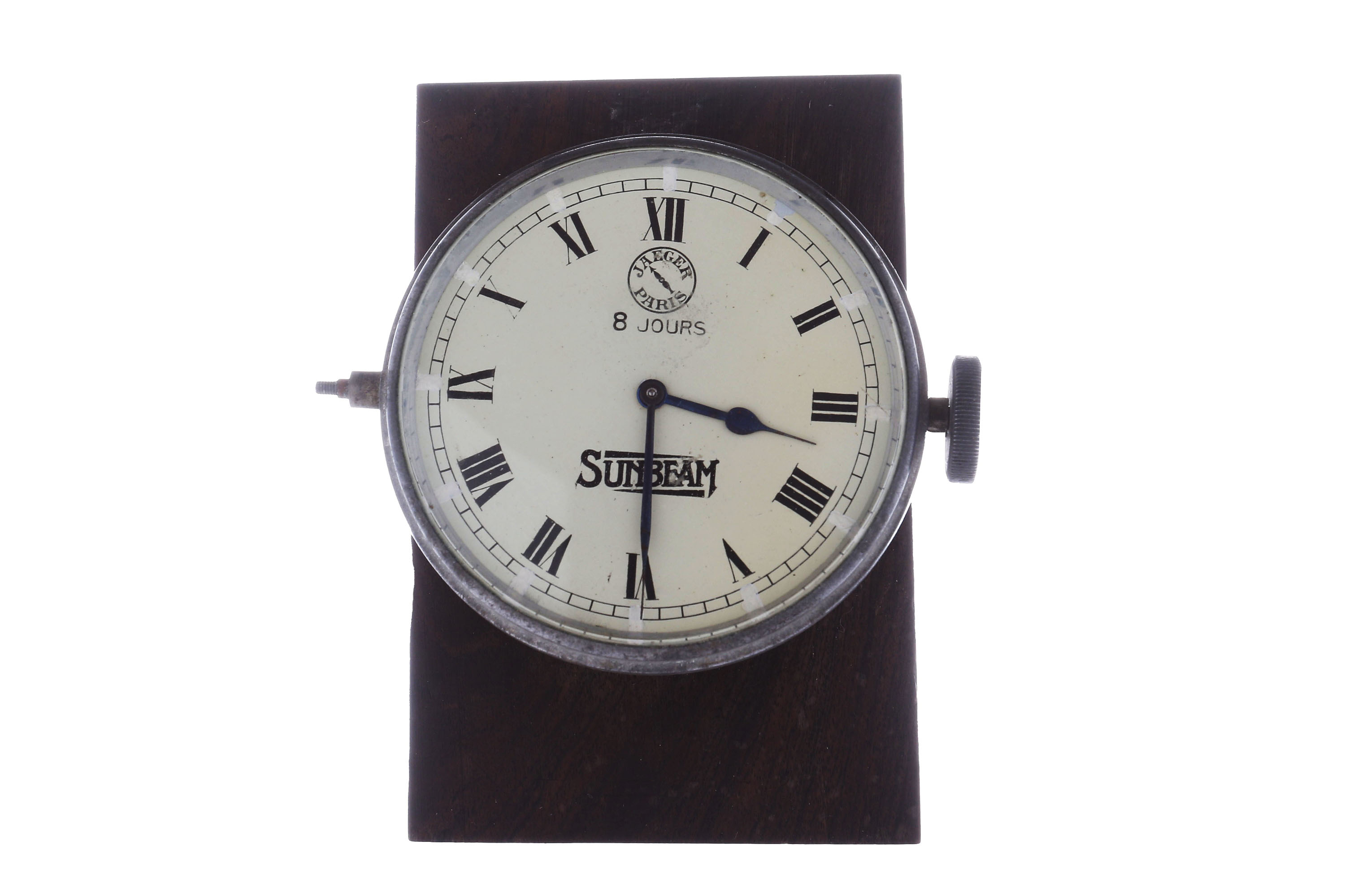 Lot 283 A Sunbeam EightHour Car Clock by Jaeger,