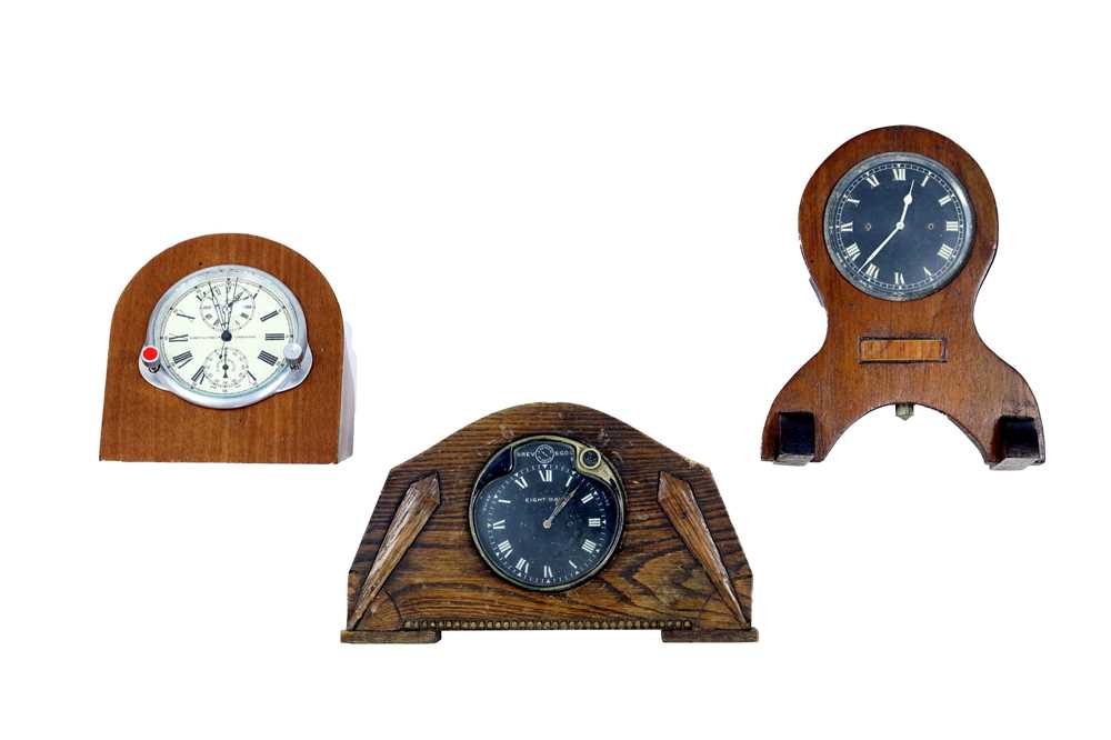 Lot 290 - Three Car Clocks