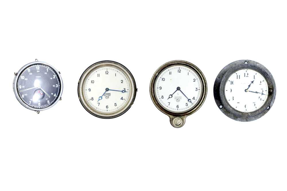 Lot 302 - Four Car Clocks