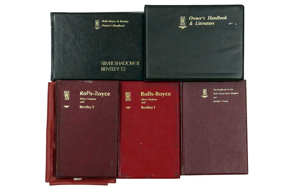 Lot 340 - Rolls-Royce Silver Shadow/ Bentley T-Series Literature