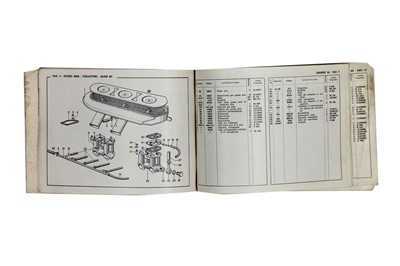 Lot 451 - A Ferrari 275 GTB/4 Spare Parts Catalogue, 1967