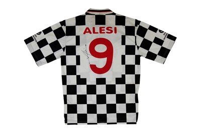 Lot 520 - Jean Alesi Monaco Grand Prix Charity Football Shirt