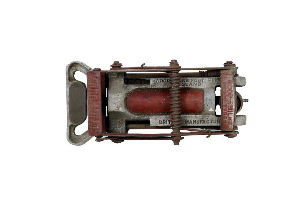 Lot 207 - Wood-Milne Foot Pump
