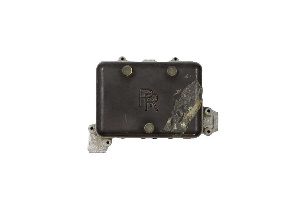 Lot 219 - Rolls-Royce Bakelite Fuse Box