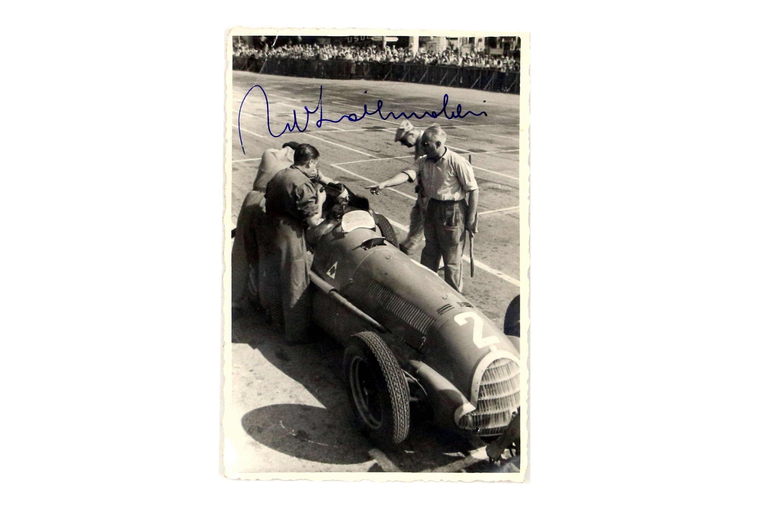Lot 367 Rare Tazio Nuvolari Signed Photograph