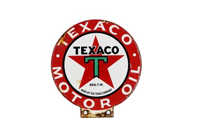 Lot 385 - Texaco Enamel Sign