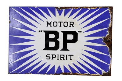 Lot 392 - BP 'Irish Flash' Enamel Sign