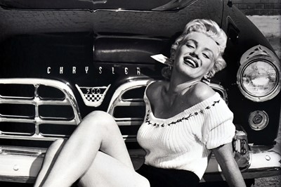 Lot 399 - A Large Framed/Glazed Tribute to Marilyn Monroe (Signed)