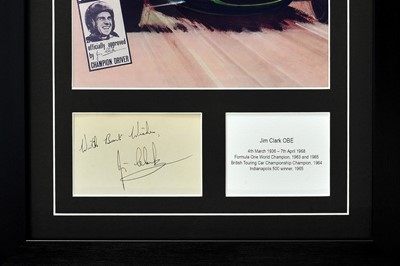 Lot 408 - A Tribute to Jim Clark OBE (4 March 1936 - 7 April 1968)