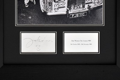Lot 412 - 'John Lennon and the Psychedelic Rolls-Royce' Autograph
Presentation (1940 - 1980)