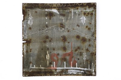 Lot 499 - Auto Cycle Union Hotel Enamel Sign