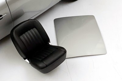 Lot 502 - A Finely Detailed 1:8 Scale Model of the James Bond Goldfinger Aston Martin DB5