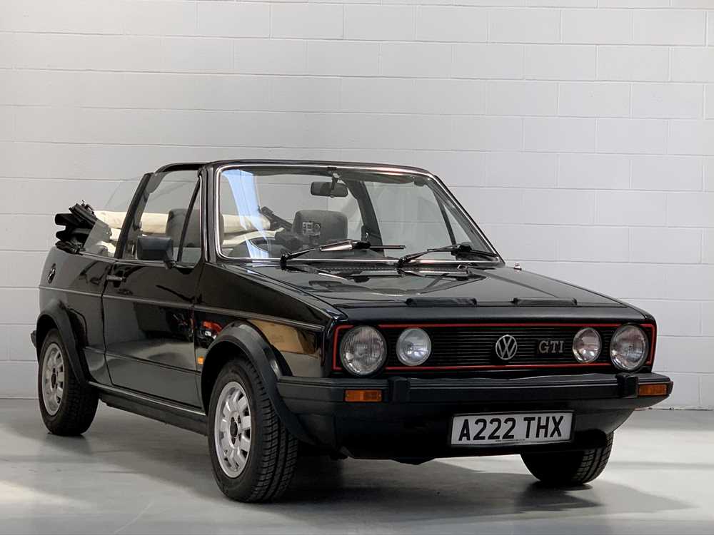 Lot 51 - 1983 Volkswagen Golf GTi Cabriolet