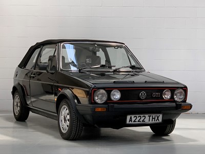 Lot 51 1983 Volkswagen Golf Gti Cabriolet