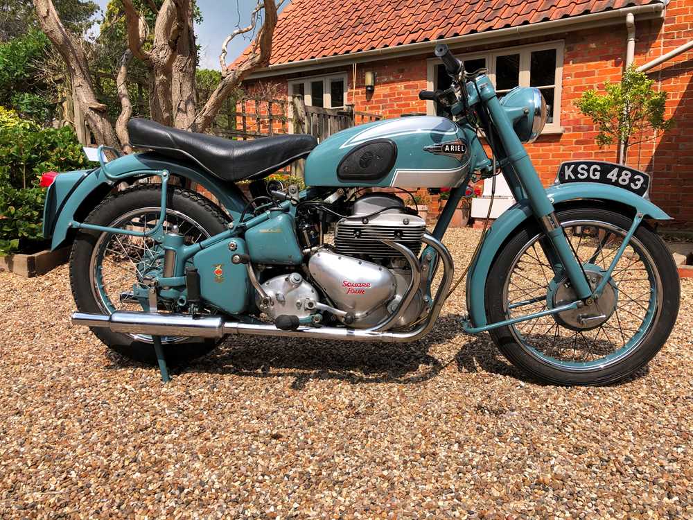Lot 219 1953 Ariel Square Four