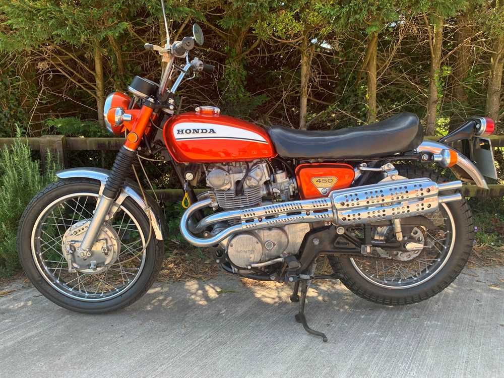 Lot 247 - 1970 Honda CL450 K3