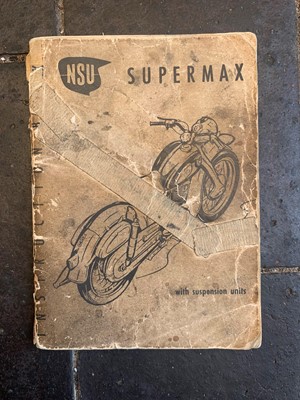 Lot 204 - 1961 NSU 251 OSB Supermax