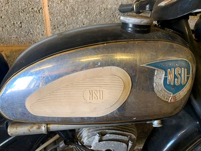 Lot 202 - 1956 NSU 125 OSB Superfox