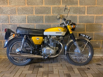 Lot 208 1968 Honda Cb250 K0