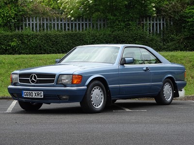 Lot 352 - 1989 Mercedes-Benz 560 SEC